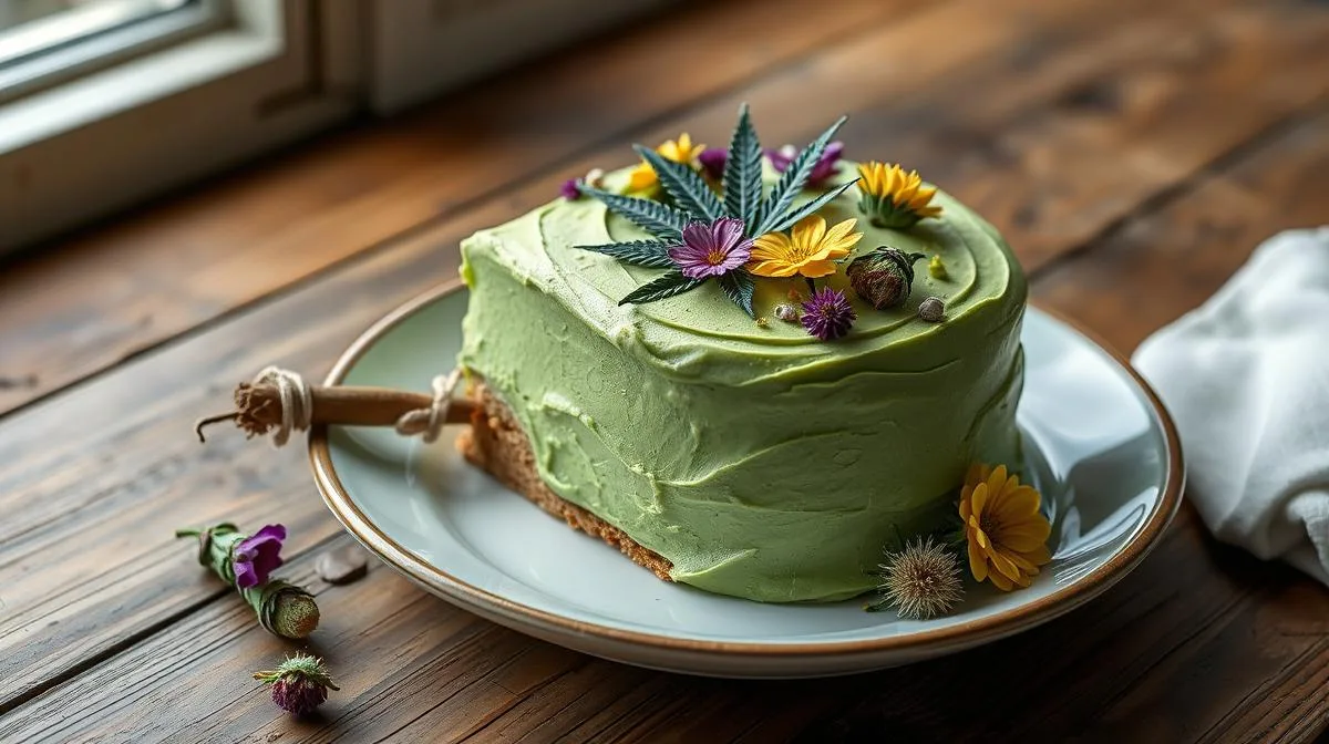 Bolo de cannabis com dosagem controlada: receita passo a passo